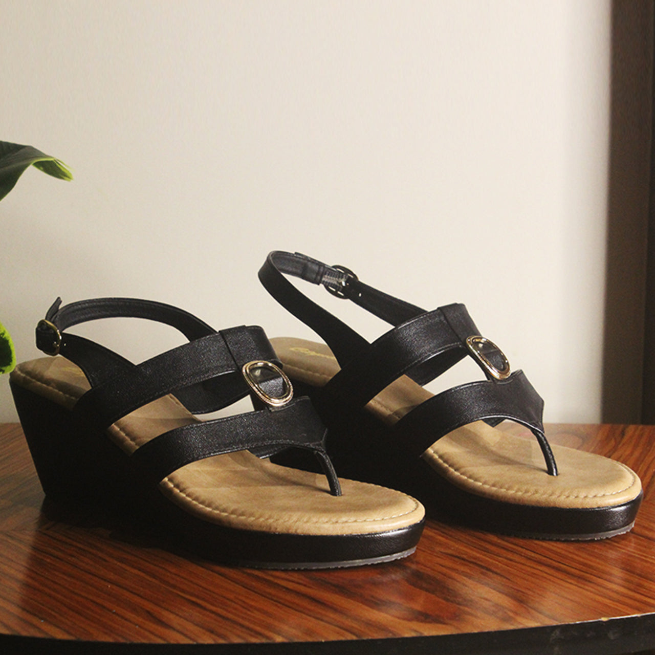 Classic Black Platform Heels