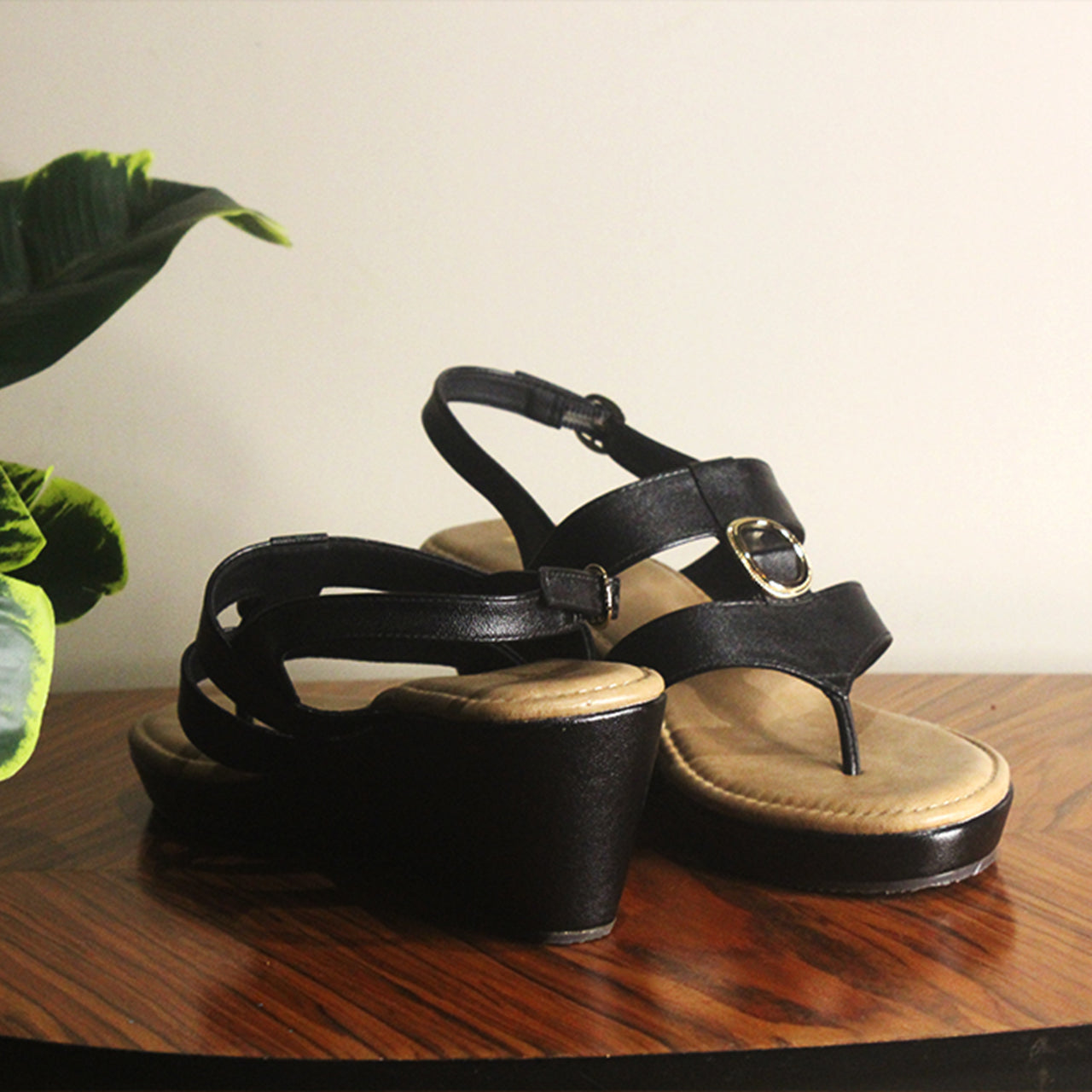 Classic Black Platform Heels