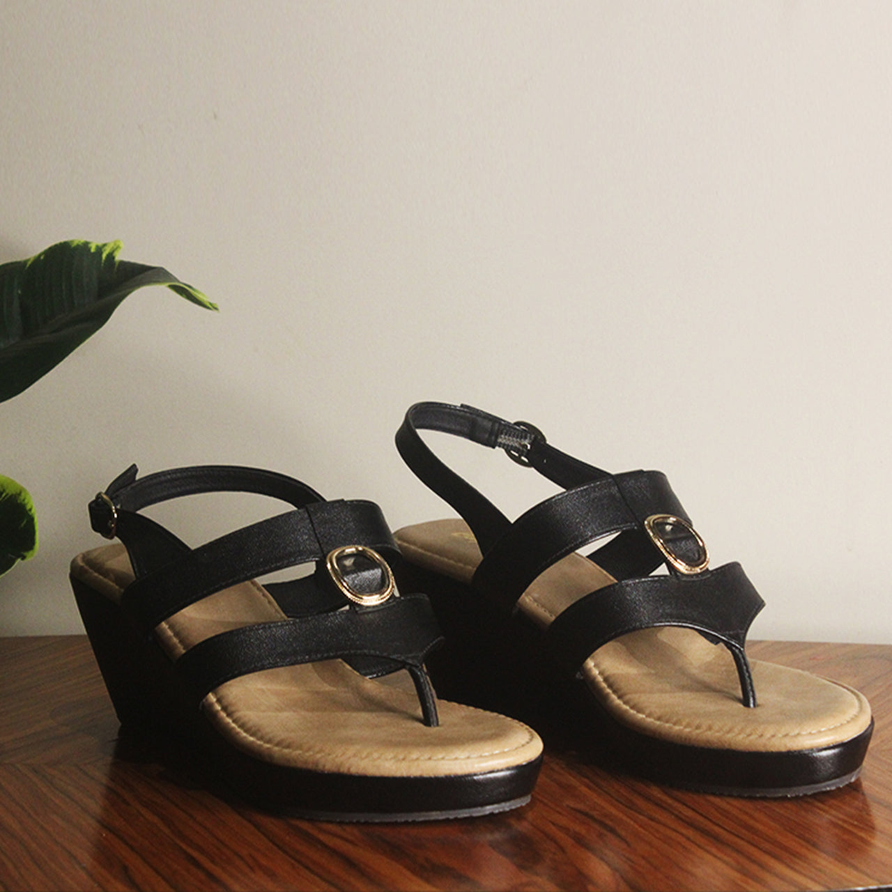 Classic Black Platform Heels