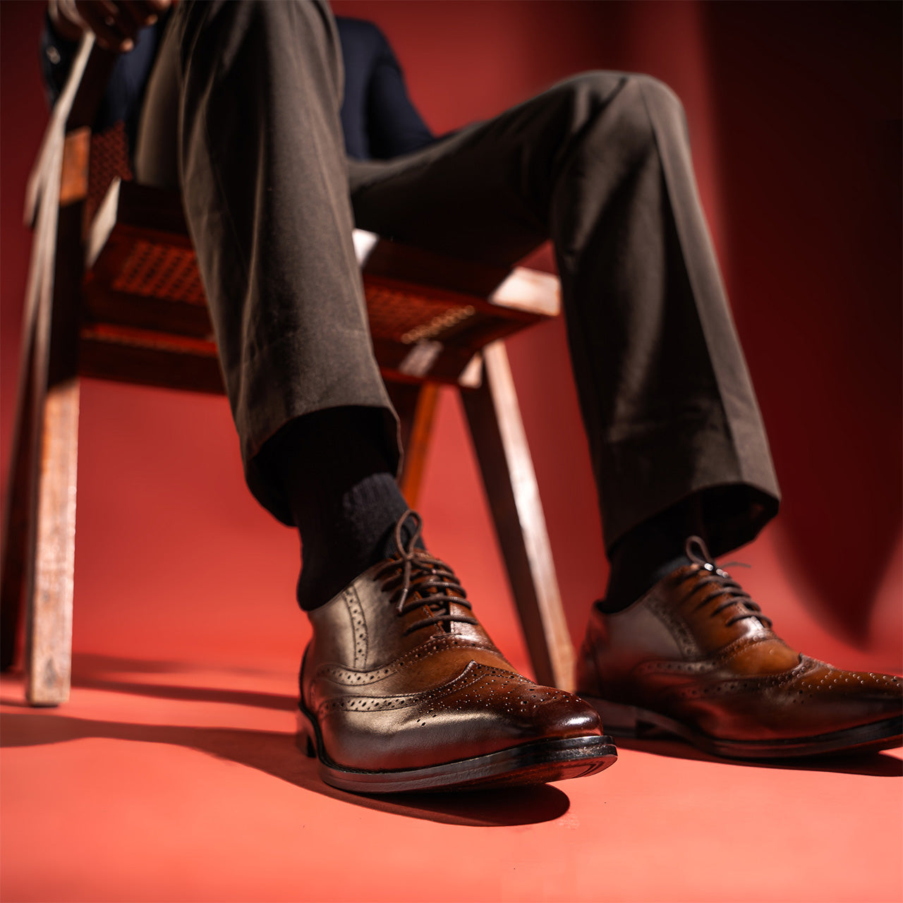 Back to Work Brogue Shoe